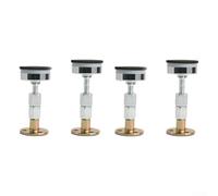 HanOaki Stabilisateur de cadre de lit réglable pour minimiser les mouvements et le bruit, outil anti-secousses en métal avec coussinets absorbant les chocs, convient à une distance de 45 à 122 mm (82