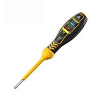 HanOaki Stylo voltmètre numérique avec écran LCD rétroéclairé NCV détection de tension pour mesure de contact AC 11 V-450 V et détection sans contact 30-1000 V B19/B18 (B18-croix jaune)