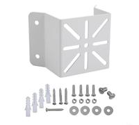 HanOaki Support d'angle résistant aux intempéries pour caméras de sécurité pour différents types de caméras, y compris les styles de dôme (blanc)