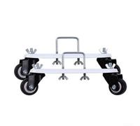 HanOaki Support de chauffage électrique avec roues rotatives à 360 degrés pour une meilleure mobilité et un soutien stable (noir)