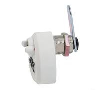 HanOaki Système de code à 3 chiffres double fonctionnalité et n alliage de zinc, parfait pour les portes d'armoire et plus encore (20 mm blanc)