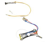 HanOaki Thermostat de dégivrage KSD303A-7/N8 - Interrupteur de contrôle de température pour système de refroidissement du congélateur -7°C 76°C - Capteur bimétallique en métal (blanc)