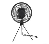 HanOaki Ventilateur de ventilation à énergie solaire | Ventilateur d'extérieur portable 5 W avec moteur sans balais à 2 vitesses | Panneau solaire de 18 x 21 cm et support pour serre, grenier