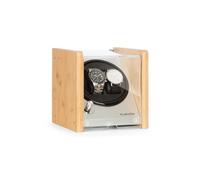 Klarstein Remontoir automatique Hanoi 2 - 2 montres - 4 modes, 3 vitesses - bambou Marron