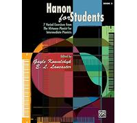 Hanon pour étudiants – 7 exercices variés tirés de The Virtuoso Pianist – Alfred Music