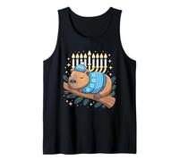 Hanoukka Capybara endormi sur l'étoile de David Mignon Débardeur