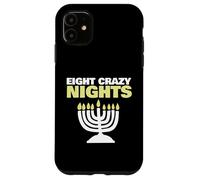 Hanoukka Huit Crazy Nights Coque pour iPhone 11