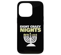 Hanoukka Huit Crazy Nights Coque pour iPhone 13 Pro