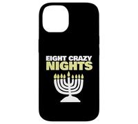 Hanoukka Huit Crazy Nights Coque pour iPhone 14