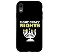 Hanoukka Huit Crazy Nights Coque pour iPhone XR