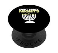 Hanoukka Huit Crazy Nights PopSockets PopGrip Adhésif