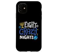 Hanoukka juif Huit Nuits folles Hanoucca Menorah drôle Coque pour iPhone 11