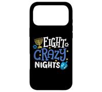 Hanoukka juif Huit Nuits folles Hanoucca Menorah drôle Coque pour iPhone 17 Pro Max