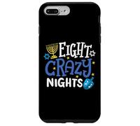 Hanoukka juif Huit Nuits folles Hanoucca Menorah drôle Coque pour iPhone 7 Plus/8 Plus