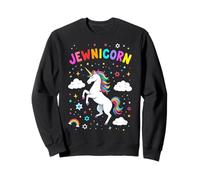 Hanoukka Licorne juive drôle Sweatshirt