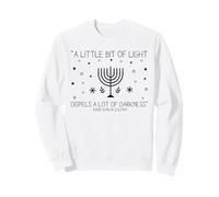 Hanoukka Menorah Citation drôle Hanoukka Juif Sweatshirt