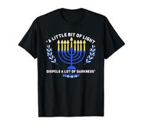 Hanoukka Menorah Citation drôle Hanoukka Juif T-Shirt