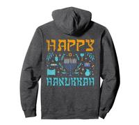 Hanoukka Motif juif de Noël juif 2024 Happy Hanoukka Sweat à Capuche