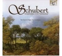HANOVER BAND ROY GOO - SCHUBERT - SYMPHONIES 3 5 8 - CD - G3z