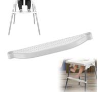 HANQ Repose-Pieds pour Chaise Haute, Repose-pieds Réglable Antidérapant avec Anneaux en Caoutchouc, Repose-pieds Compatible avec IKEA Antilop Chaise Haute,Accessoire pour Chaise Haute