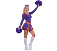 Hanraz Costume de Formule 1 pour femme, costume de pom-pom girl, robe fantaisie, tenue sexy, tenue festive, robe de danse confortable, tenue de danse, fête de football, tenue de fête, uniforme de