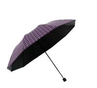 Hanraz Parapluie de randonnée anti-UV : résistant aux tempêtes et léger. Mini parapluie de poche pour extérieur / quotidien. Se glisse dans un sac à dos/sac à main, protection contre le soleil/la