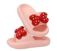 Hanraz Sandales de bain plates pour enfant fille garçon Mules à claquettes de plage Chaussures de bain antidérapantes Cozy Chaussures de douche | Eva, 24-36 EU, 111 rose, 31 EU