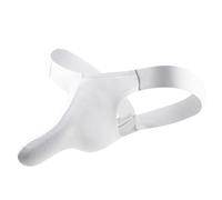 Hanraz String Hommes Éléphant Plug anal Sous-vêtements Drôles Hommes String Lingerie Transparente Sexy Jockstrap Érotique Hommes Tanga Lingerie, Blanc., XXL
