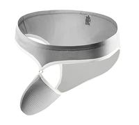 Hanraz String pour hommes Éléphant Plug anal Sous-vêtements drôles Sissy Vêtements Culotte Hommes Tanga Jockstrap Lingerie Sexy Érotique, A02 Grey, M