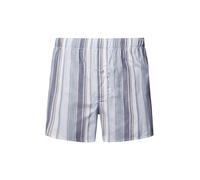 Hanro Boxers ' Fancy Woven ' bleu clair / gris clair / blanc, Taille XL