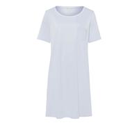Hanro Chemise de nuit ' Cotton Deluxe 90cm ' bleu clair, Taille L