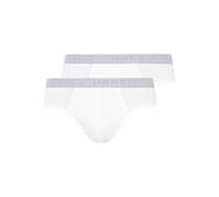 HANRO - Cotton Essentials/Slips TwoPack - Slips Homme, Blanc (White 0101), Medium (Taille Fabricant: M)