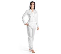 Hanro - Ensemble de pyjama - Femme - Blanc (White 0101) - M (Taille fabricant: S)