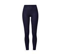 Hanro Leggings ' Woolen Silk ' bleu nuit, Taille S
