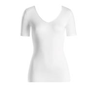 Hanro Maillot de corps ' Cotton Seamless Kurzarm ' blanc, Taille L