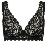 Hanro Moments Plaine Polyamide Soutiens-gorge bonnets complets - Noir