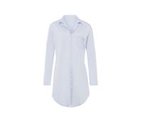 Hanro Chemise de nuit ' Cotton Deluxe 90cm ' bleu clair, Taille L