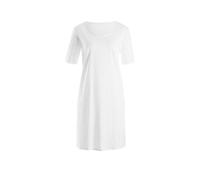 Hanro Chemise de nuit ' Cotton Deluxe 90cm ' blanc, Taille S