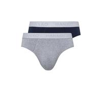 Hanro Slip 'Essentials' bleu / gris chiné, Taille XXL