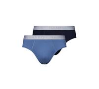Hanro Slip 'Essentials' bleu nuit / azur / gris clair, Taille XXL