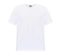Hanro - T-shirt col V à manches courtes Living - Homme - Tops - Blanc - Taille: S