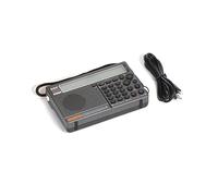HANRONGDA HRD-757 Radio Pleine Bande AM/FM/SW UHF/VHF/Airband TF Card APP Télécommande Lumière Orange