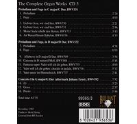 Hans Fagius - Bach Edition: ORGAN WORKS / ORGELWERKE - Preludium & Fuge BWV 531-532, Concerto BWV 592, Choräle