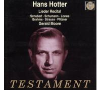 Hans Hotter Lieder Recital by Hotter (2013-05-03)