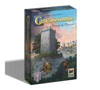 Hans im Gluck Extension 4 Refresh Carcassonne : Towers & Thieves Extension de Jeu de société à partir de 7 Ans 2 à 5 Joueurs Temps de Jeu de 45 Minutes