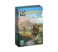 Hans im Glück Carcassonne - Botin et Maire (édition 2025), 5ème Extension, Jeu Familial, 2-6 Joueurs, 7+ Ans, 45 Minutes, Allemand