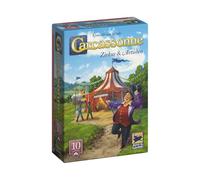 Hans im Glück Carcassonne - Cirque et Artistes (édition 2025), 10e Extension, Jeu Familial, 2-6 Joueurs, 7+ Ans, 45 Minutes, Allemand