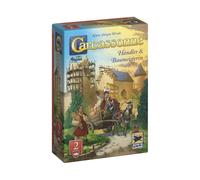 Hans im Glück Carcassonne - Concessionnaire et Constructeur (édition 2025), 2ème Extension, Jeu Familial, 2-6 Joueurs, 7+ Ans, 45 Minutes, Allemand