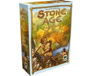 Hans im Glück, Stone Age - L'objectif est Votre Chemin - Jeu de Base - Jeu de connaisseurs - Nominé au Jeu de l'année 2008-2 à 4 Joueurs - À partir de 10 Ans et Plus - 60 Minutes - Allemand