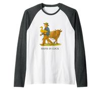 Hans in Luck Classic Brothers Grimm Fairy Tale Manche Raglan